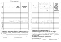 Маршрутная книжка туристского похода — интернет-магазин УчМаг