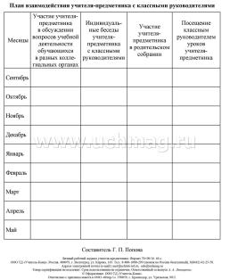 Личный рабочий журнал учителя-предметника — интернет-магазин УчМаг