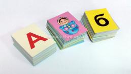 Комплект карточек: буквы — интернет-магазин УчМаг