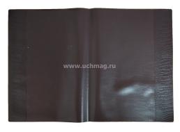 Обложка для классного журнала коричневая (под крокодила), мягкая, с надписью тиснением — интернет-магазин УчМаг