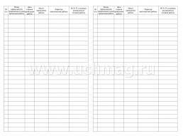 Журнал учёта огневых работ: (Формат 60х84/8, бл. писчая, обл. офсет 160, 64 с.) — интернет-магазин УчМаг