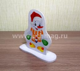 Фигура на подставке "Весёлый снеговик" — интернет-магазин УчМаг