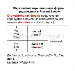 Главные правила. Английский язык. Времена глаголов. 2-4 классы: 12 обучающих карточек — интернет-магазин УчМаг