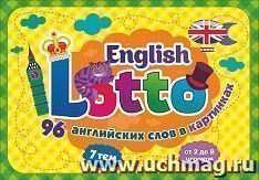 English Lotto: 96 английских слов в картинках