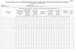 Комплексный диагностический инструментарий. Мониторинг музыкальной деятельности детей 5-6 лет: Игровые карты с методическим описанием. Карта индивидуального — интернет-магазин УчМаг