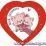 Открытка "Моей половинке" (Валентинка в форме сердца) — интернет-магазин УчМаг