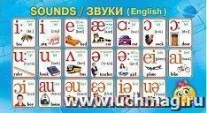 Карточка-шпаргалка "Звуки английского языка" — интернет-магазин УчМаг