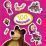 100 наклеек. Маша и Медведь (розовая) — интернет-магазин УчМаг