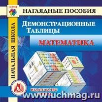 Начальная школа. Математика. Демонстрационные таблицы. Компакт-диск для компьютера — интернет-магазин УчМаг