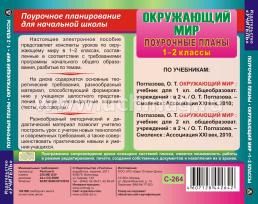 Окружающий мир. 1-2 классы: поурочные планы по программе "Гармония". Компакт-диск для компьютера — интернет-магазин УчМаг