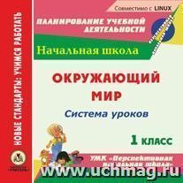 Окружающий мир. 1 класс: система уроков по УМК "Перспективная начальная школа". Компакт-диск для компьютера — интернет-магазин УчМаг