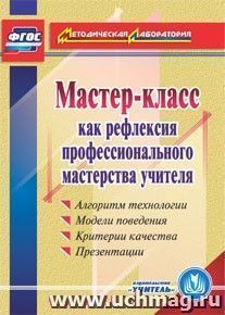 Мастер-класс как рефлексия профессионального мастерства учителя. Компакт-диск для компьютера: Алгоритм технологии. Модели поведения. Критерии качества. Презентации