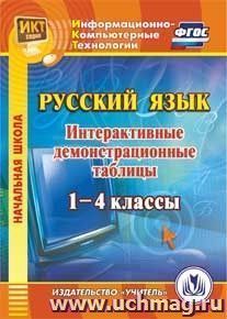 Русский язык. 1-4 классы. Интерактивные демонстрационные таблицы. Компакт-диск для компьютера — интернет-магазин УчМаг