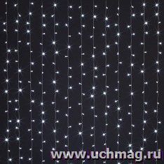 Гирлянда светодиодная "Занавес", холодный белый