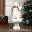 Кукла интерьерная "Ангел-девочка" в белом платье с сердечками, 50 см — интернет-магазин УчМаг