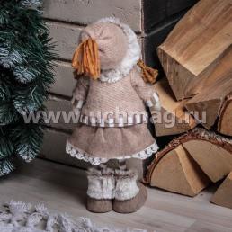 Кукла интерьерная "Маруся" в шапочке с меховой оторочкой, 28 см — интернет-магазин УчМаг