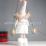 Кукла интерьерная "Ангелочек" с косичками, в белом наряде с сердечками, 45 см — интернет-магазин УчМаг