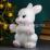 Копилка "Радостный заяц", серый — интернет-магазин УчМаг