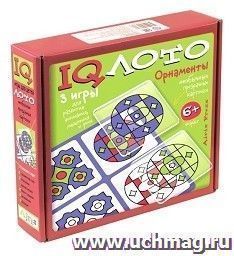 Набор настольных игр "IQ лото". Орнаменты — интернет-магазин УчМаг