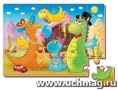 Мягкие пазлы "Динозавры" — интернет-магазин УчМаг