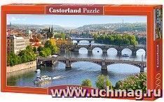 Пазлы "Castorland", Река Влтава, Прага, 4000 деталей — интернет-магазин УчМаг