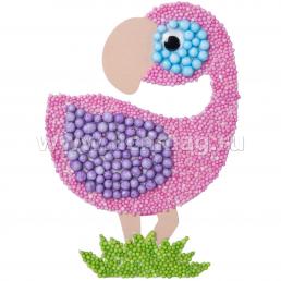 Набор для творчества Bondibon "Мозаика из шариков. Фламинго" — интернет-магазин УчМаг
