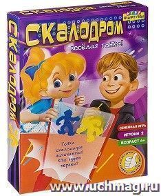 Игра настольная семейная "Скалодром. Веселая гонка" — интернет-магазин УчМаг