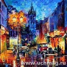 Алмазная мозаика "Вечерний город", 40*50 см