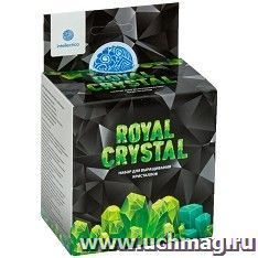 Научно - познавательный набор для проведения опытов "Royal Crystal", зеленый — интернет-магазин УчМаг