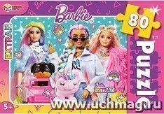 Пазлы классические "Барби", 80 деталей — интернет-магазин УчМаг