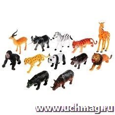 Фигурки диких животных (в ассортименте), 12 см — интернет-магазин УчМаг
