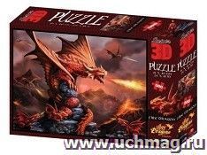 Пазл 3D "Огненный дракон", 500 деталей — интернет-магазин УчМаг
