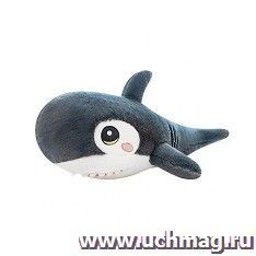 Игрушка мягкая "Акула", тёмно-серая, 60 см — интернет-магазин УчМаг