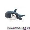 Игрушка мягкая "Акула", тёмно-серая, 45 см