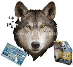Контурный пазл "Волк", 550 деталей — интернет-магазин УчМаг