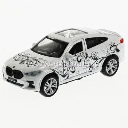 Машина металлическая "BMW X6"для девочек, 12 см — интернет-магазин УчМаг